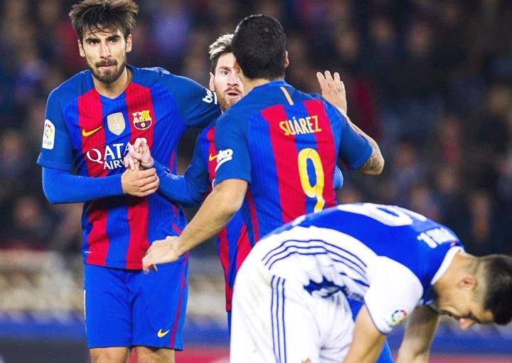 比赛前瞻:巴塞罗那VS皇马社会 梅西 苏神 登贝