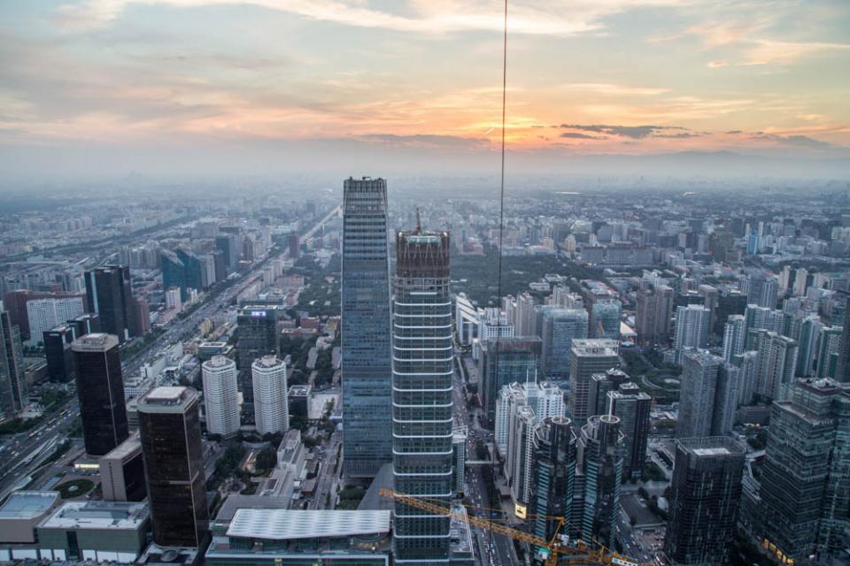 中國尊,位於北京市朝陽區cbd核心區z15地塊,東至金和