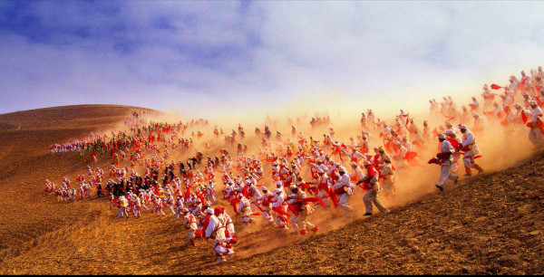 申城武警,玩转最炫"陕北风"