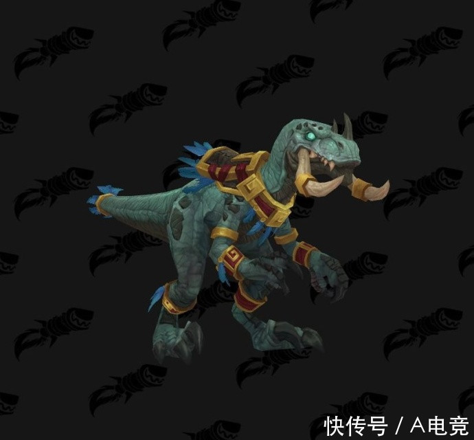 魔兽世界:赞达拉巨魔德鲁伊变形模型曝光 乌鸦