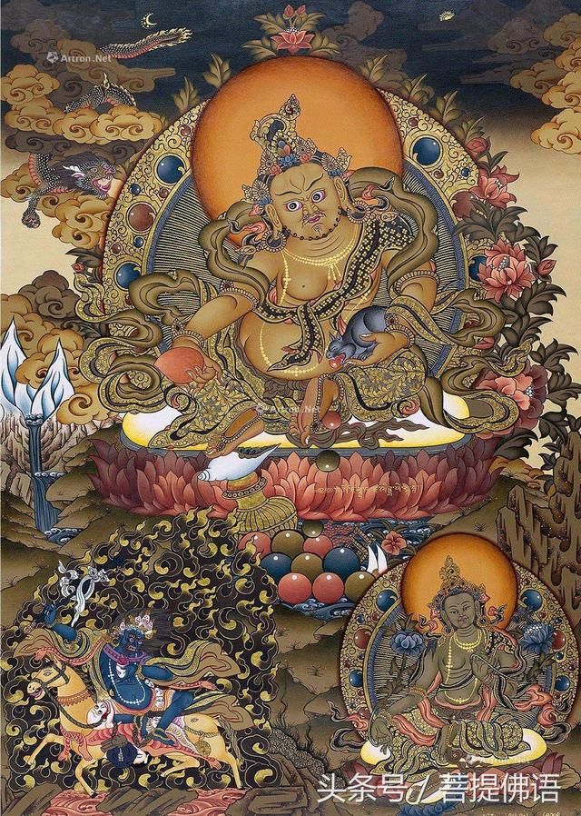 念黄财神心咒,每天诵读10遍,积福积财!