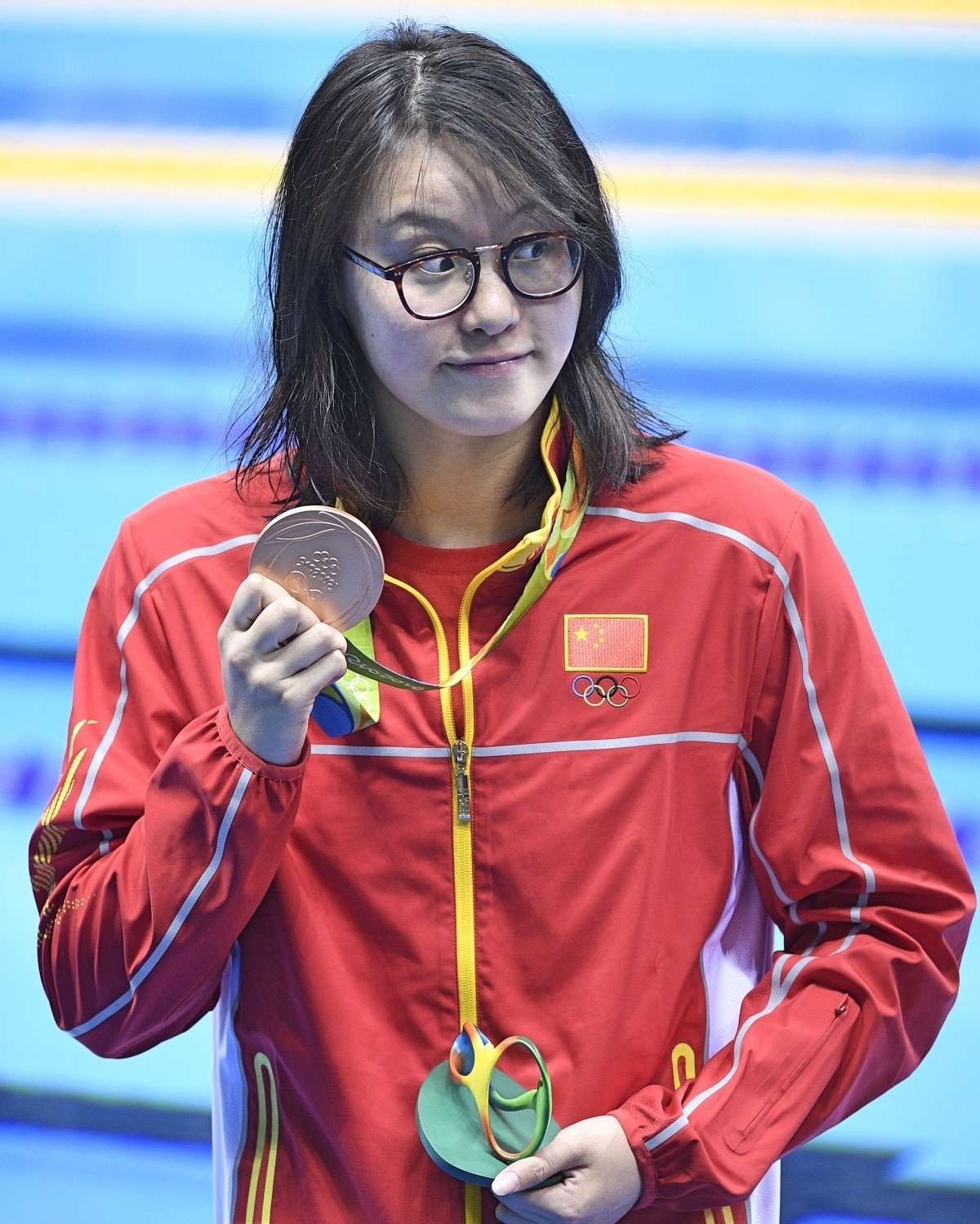 “洪荒少女”傅园慧惊喜夺铜 再出新段子!