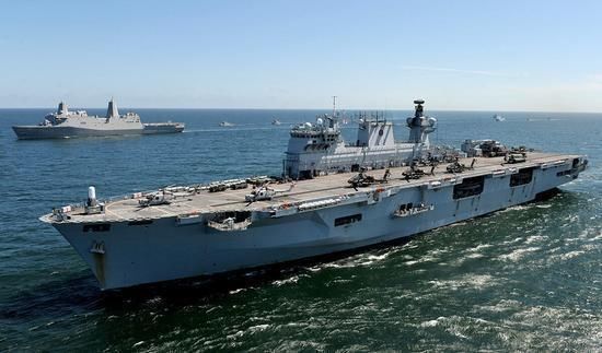 英国造两艘新航母榨干军费,没办法把中国设备卖印度 旗舰售巴西
