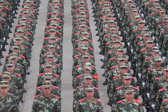 武警部队的人员编制是什么样子的?