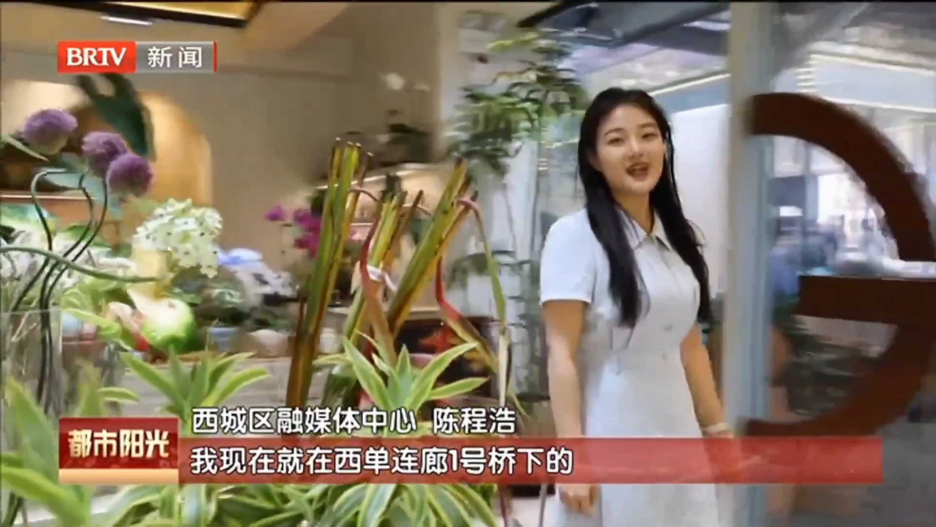 打卡幸卉花咖美学空间 在西单一座桥下与幸福相会