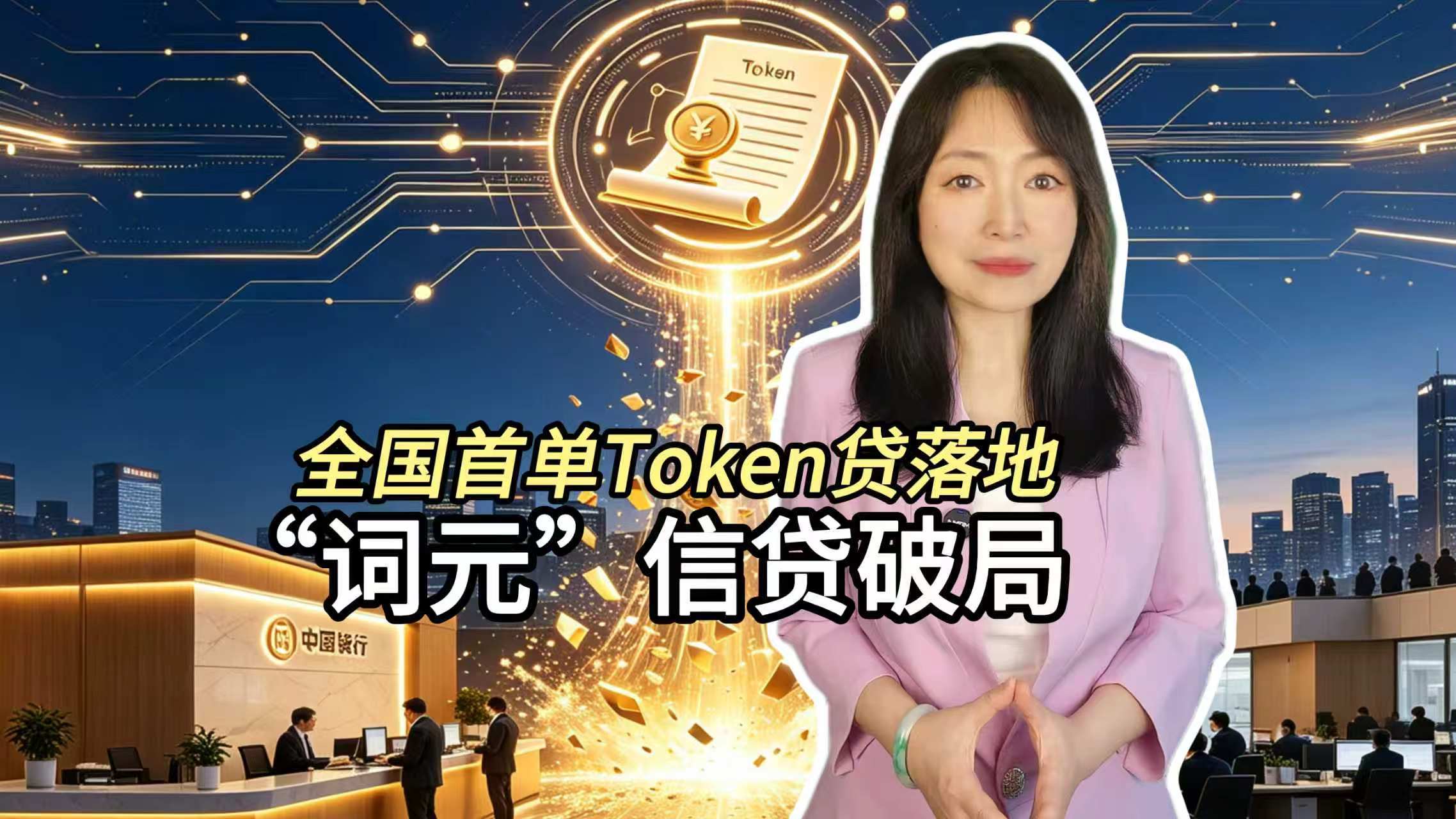 全国首单Token贷落地 “词元”信贷破局 全国首单Token贷落地 “词元”信贷破局
