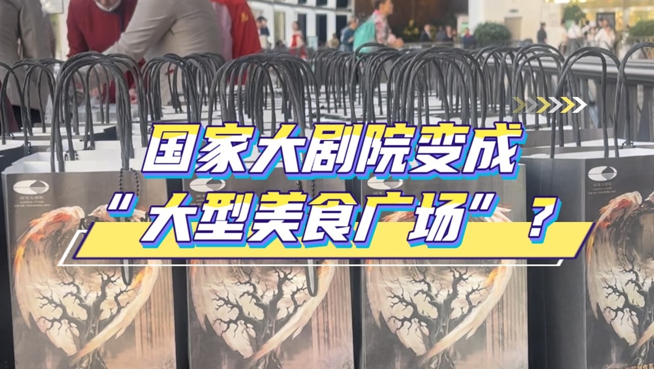 国家大剧院变成“大型美食广场”？这个安排很暖心
