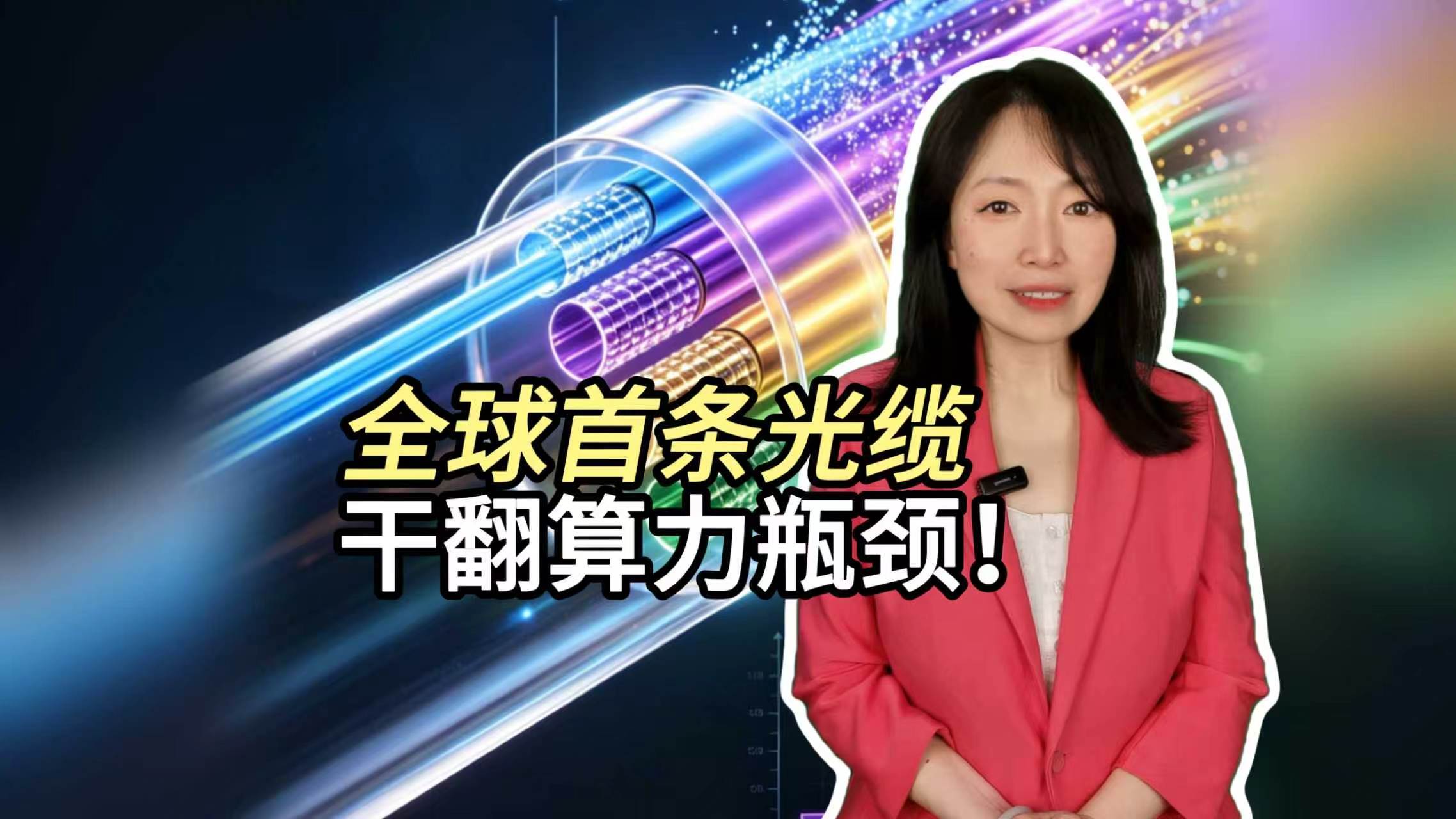 全球首条光缆 干翻算力瓶颈! 全球首条光缆 干翻算力瓶颈!