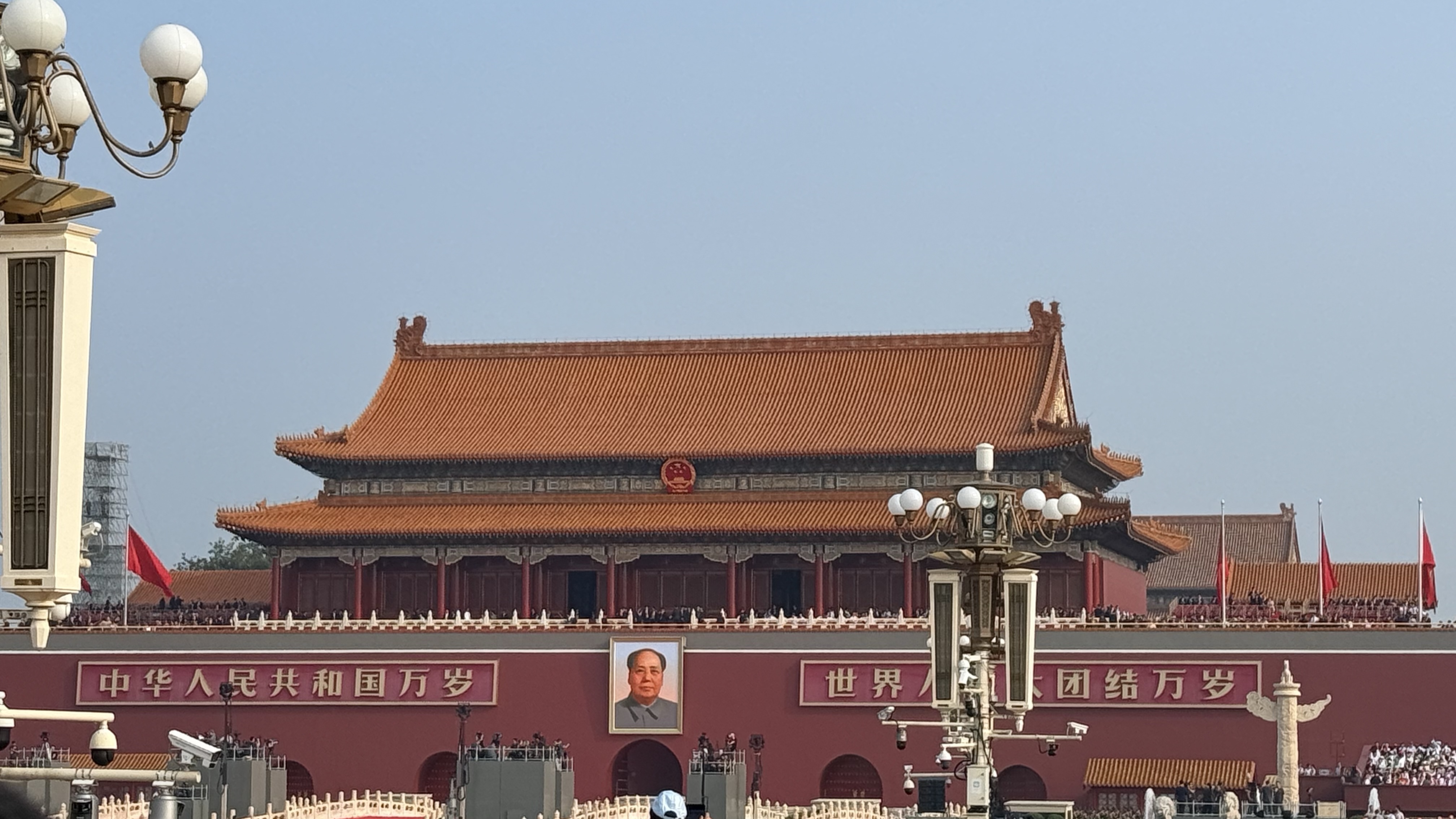 天安门广场最可爱的人