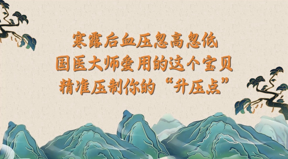 10.17国医大师爱用的这个宝贝,精准压制你的“升压点”! 10.17国医大师爱用的这个宝贝,精准压制你的“升压点”!