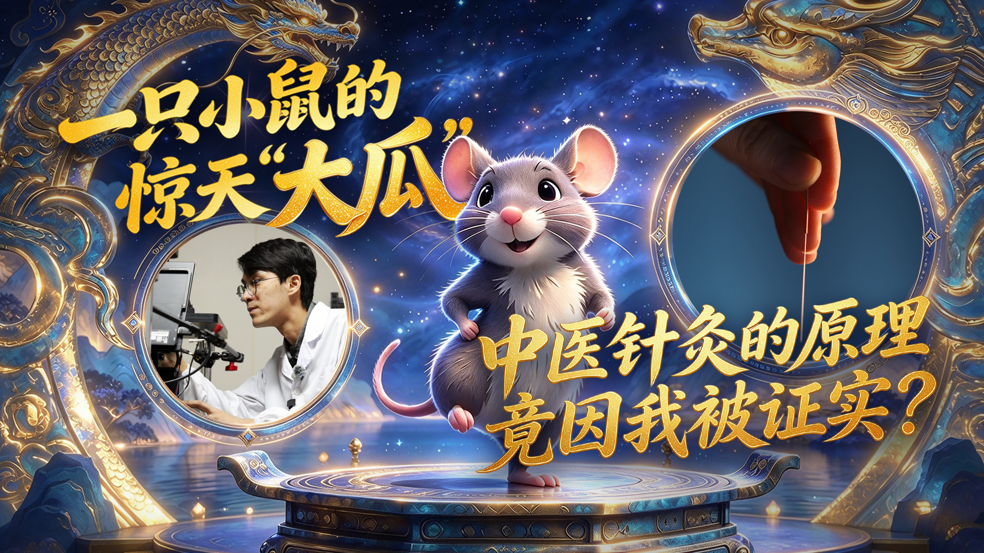 医者｜一只小鼠的惊天“大瓜” 中医针灸的原理 竟因我被证实？