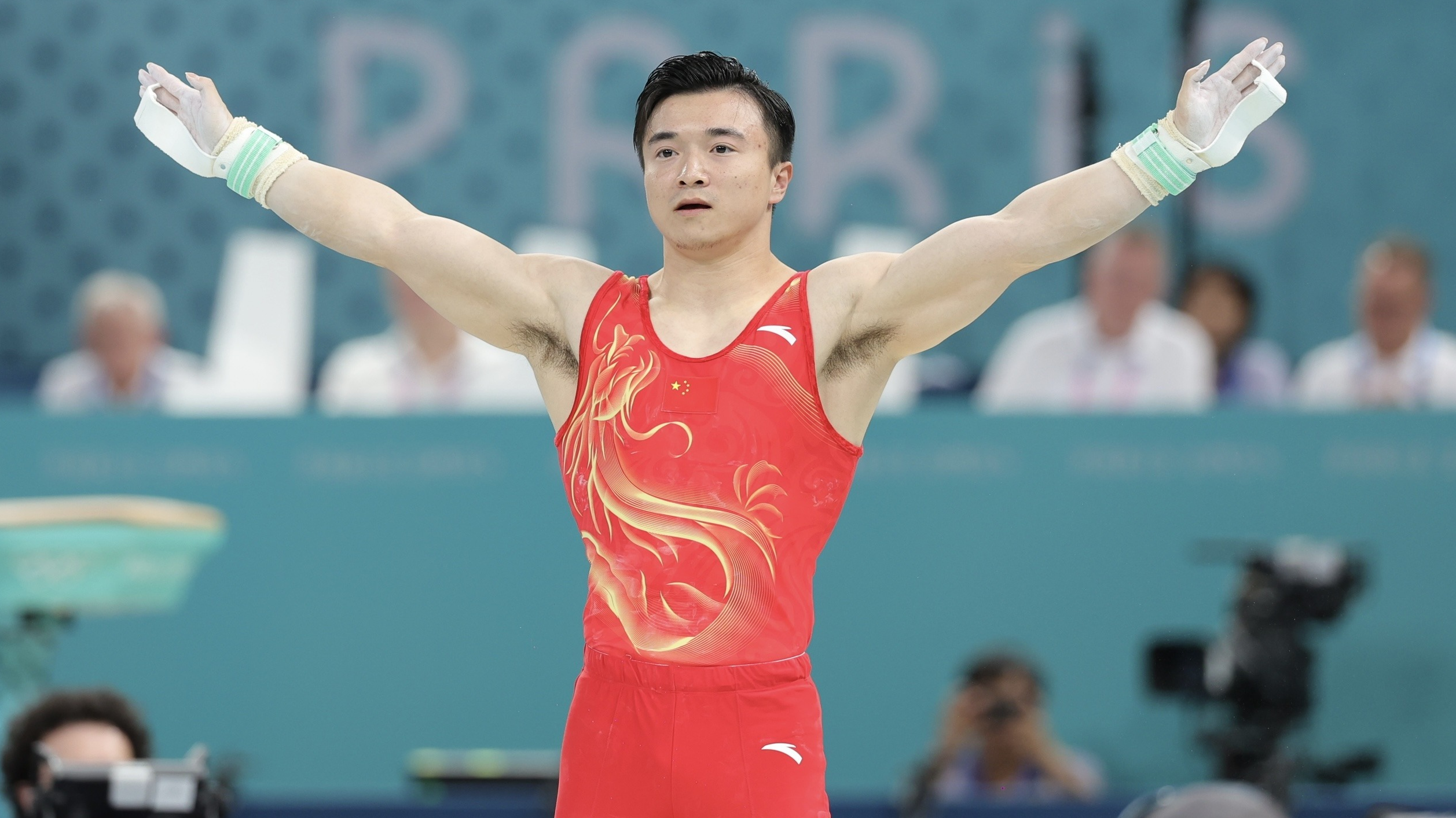 中国队第18金！刘洋卫冕体操男子吊环金牌