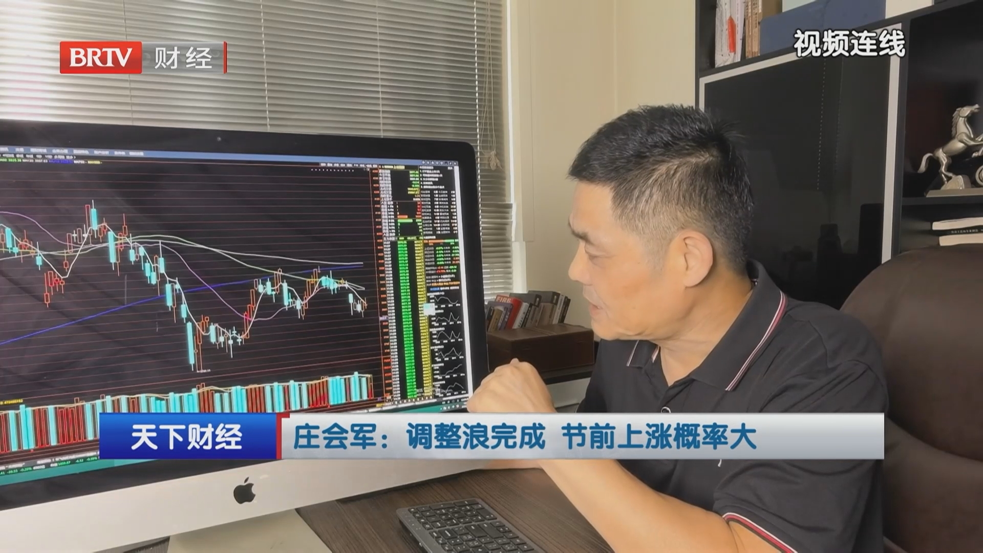 庄会军：调整浪完成 节前上涨概率大