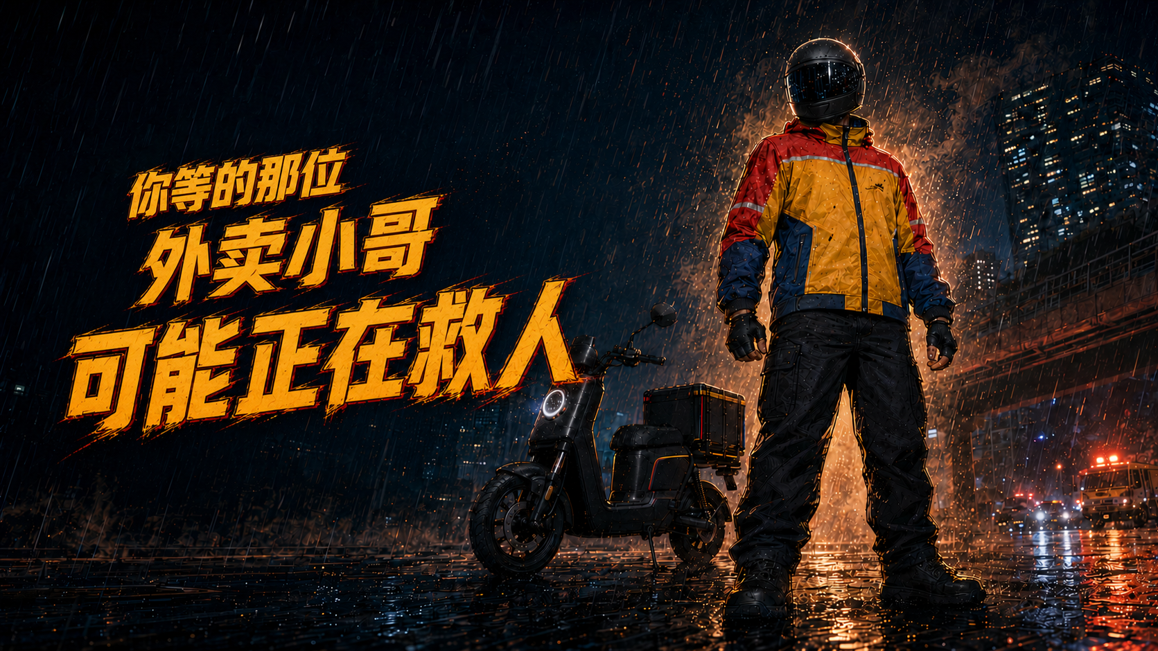 你的外卖小哥，可能是个“隐藏款”超人！