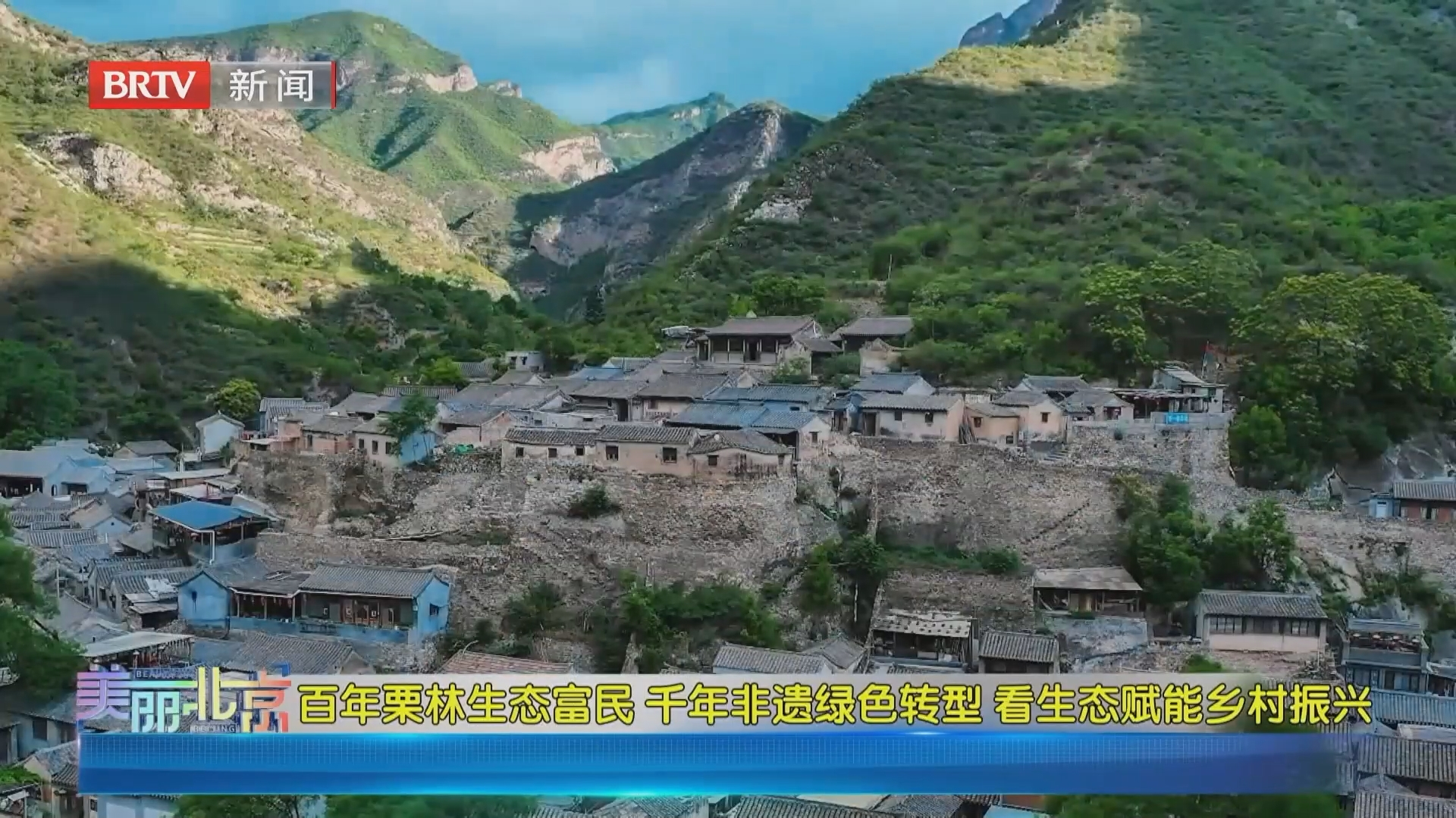 《美丽北京》20260820百年栗林生态富民 千年非遗绿色转型 看生态赋能乡村振兴