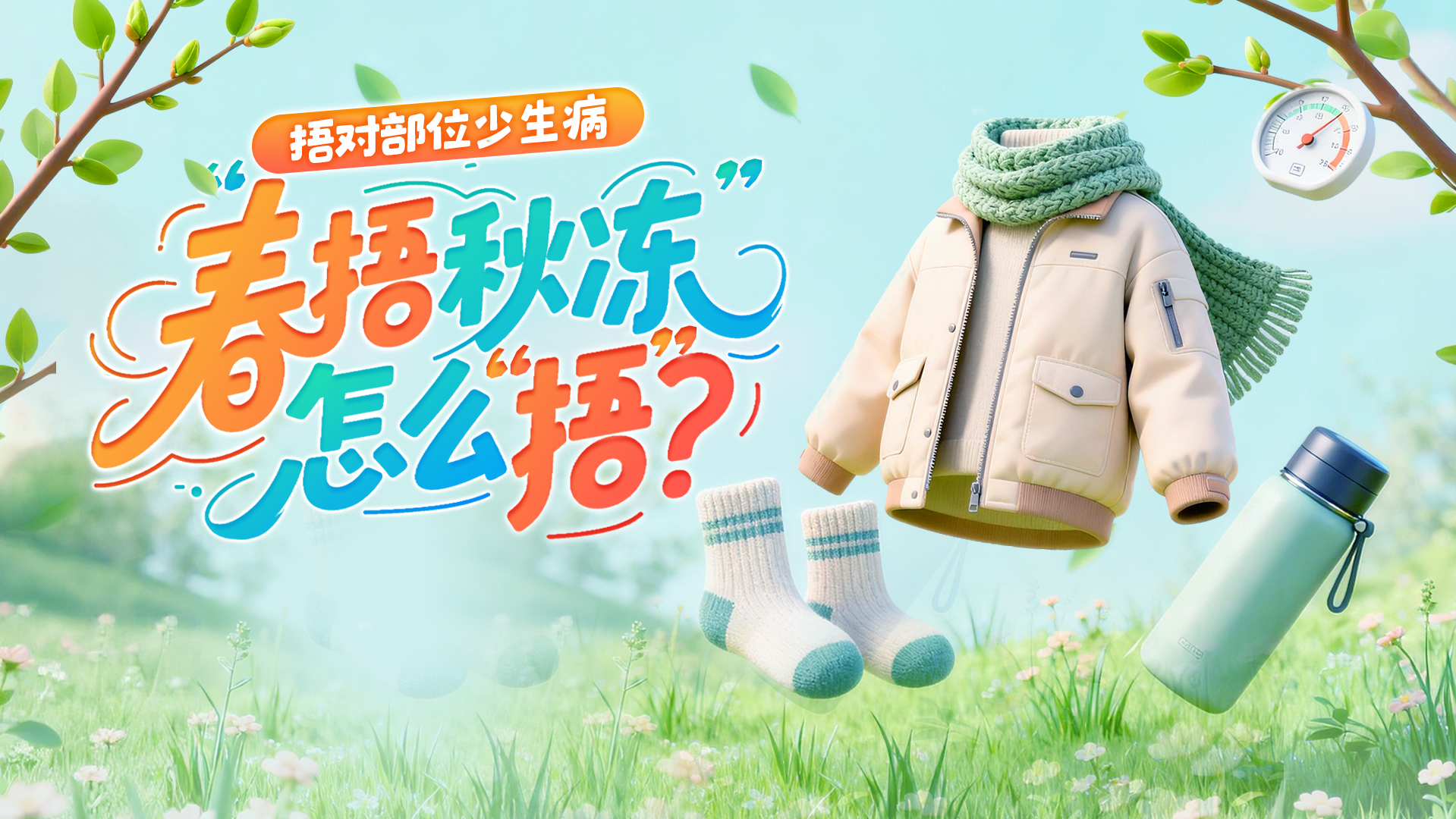 一图读懂|春季气温波动 一老一小科学“春捂”指南来了 一图读懂|春季气温波动 一老一小科学“春捂”指南来了