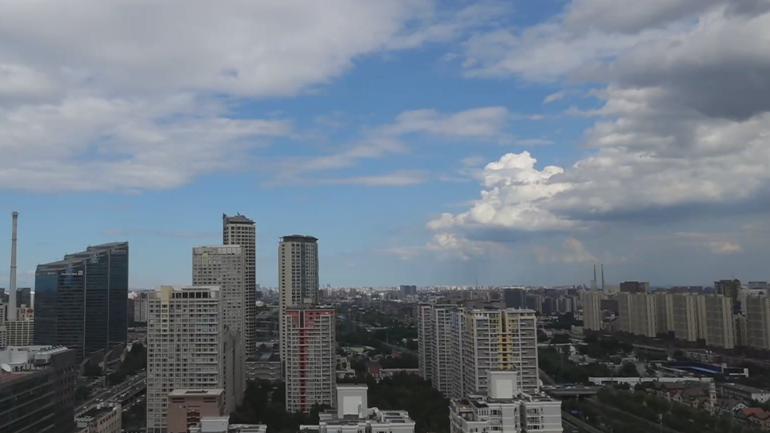 天高云淡尽显大美北京 8月12日起三天降雨仍频繁