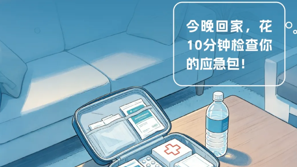 全国防灾减灾日来临：一图读懂家庭应急物资该备什么