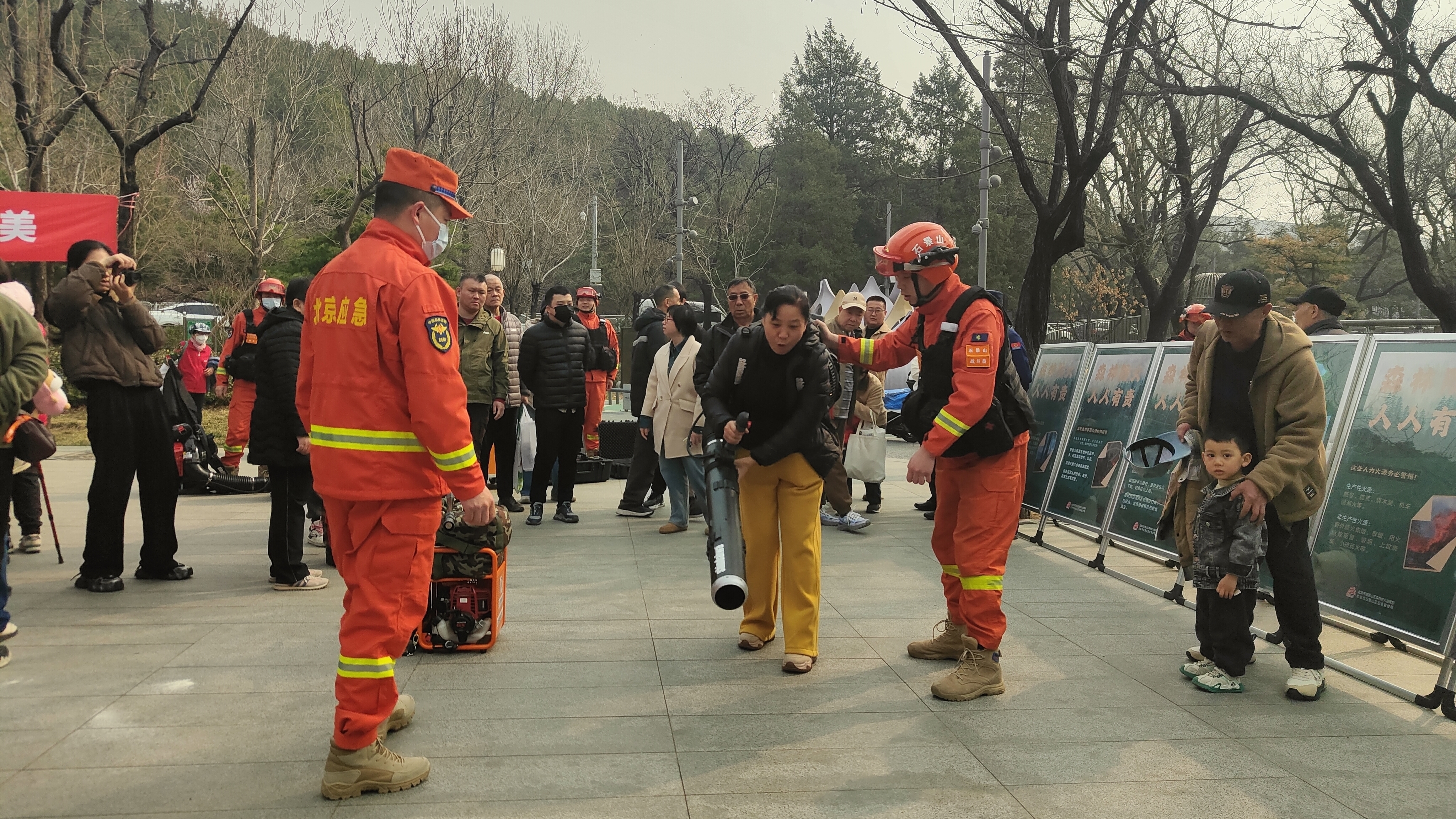 以练筑防护清明 多方联动保平安