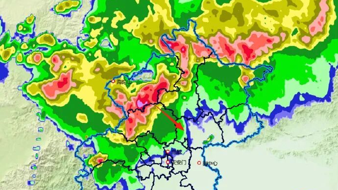 下雨了！北京这些区已经电闪雷鸣——