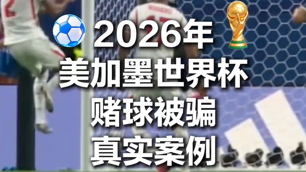 世界杯真实案例！球迷轻信赌球广告，十万积蓄血本无归！