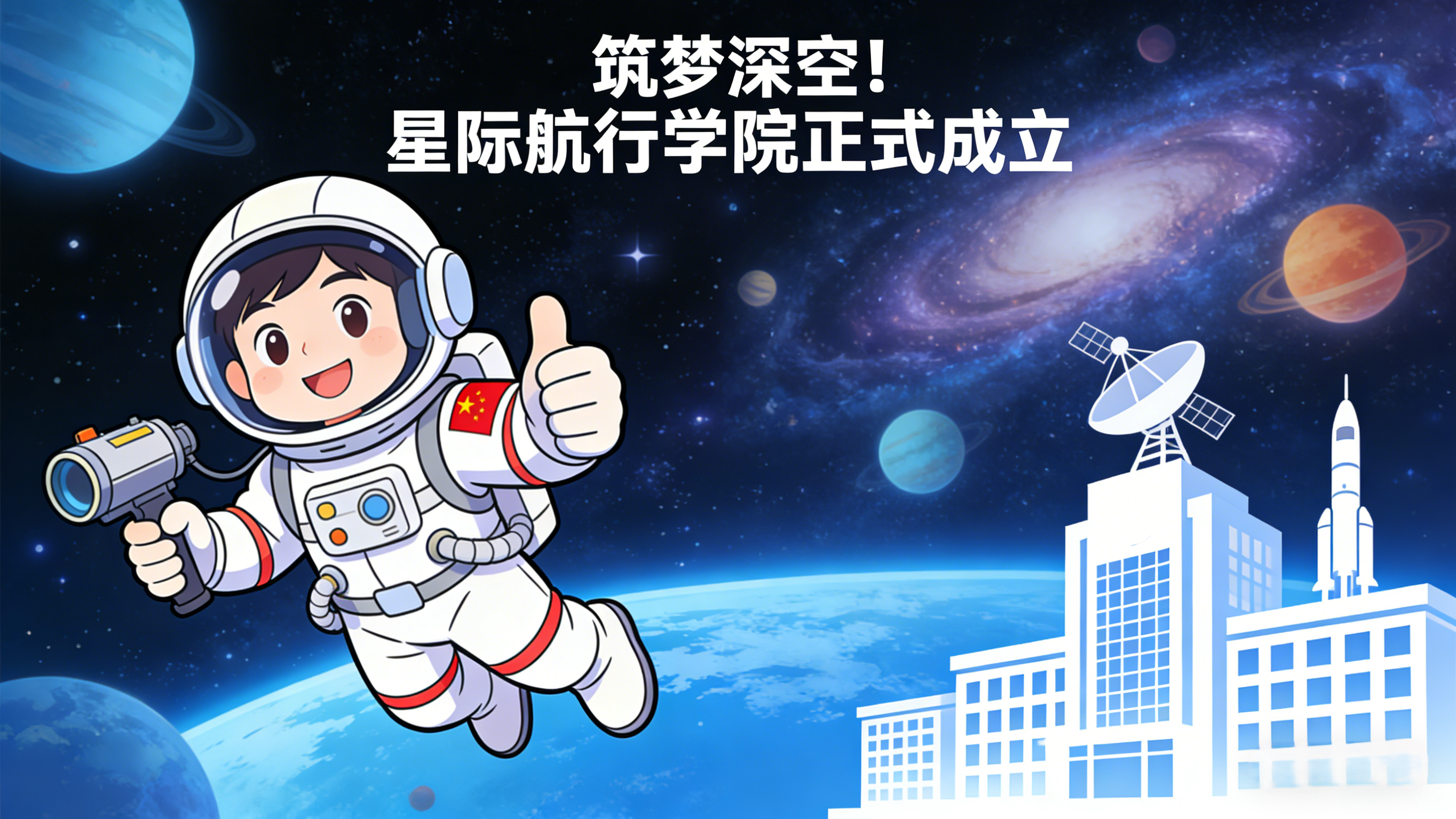 筑梦深空！星际航行学院正式成立