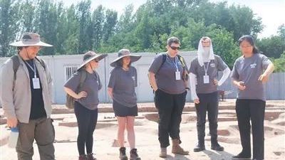 北京房山：北美大学生走进琉璃河遗址国际田野考古学校