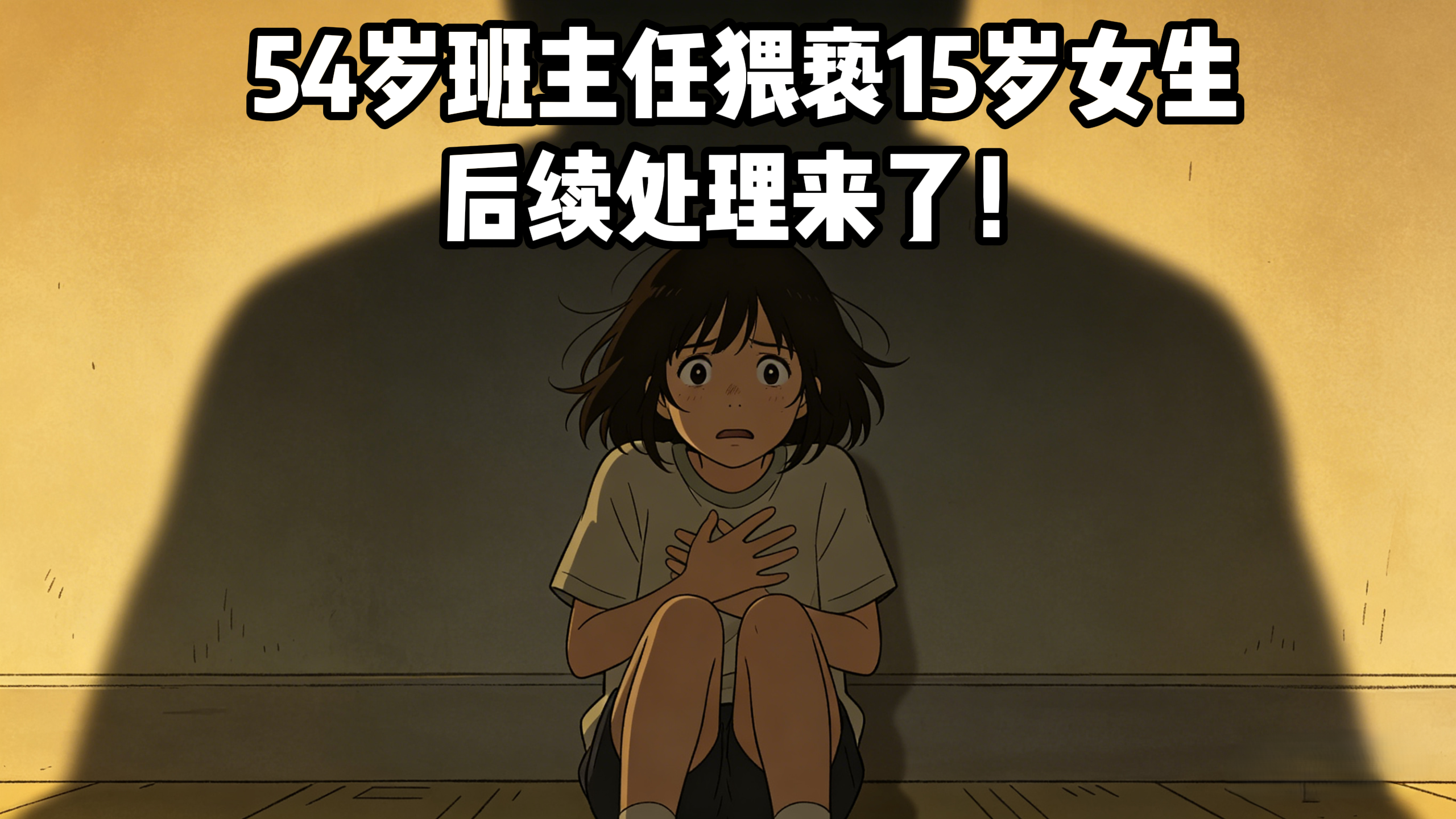 54岁班主任猥亵15岁女生，后续处理来了！