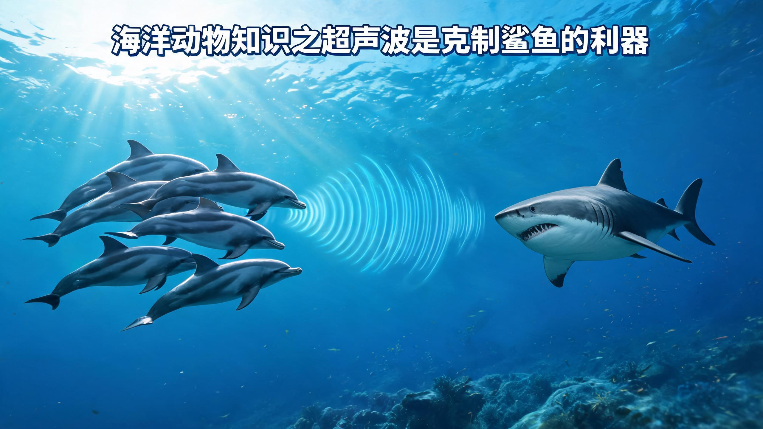 海洋动物知识之超声波是克制鲨鱼的利器