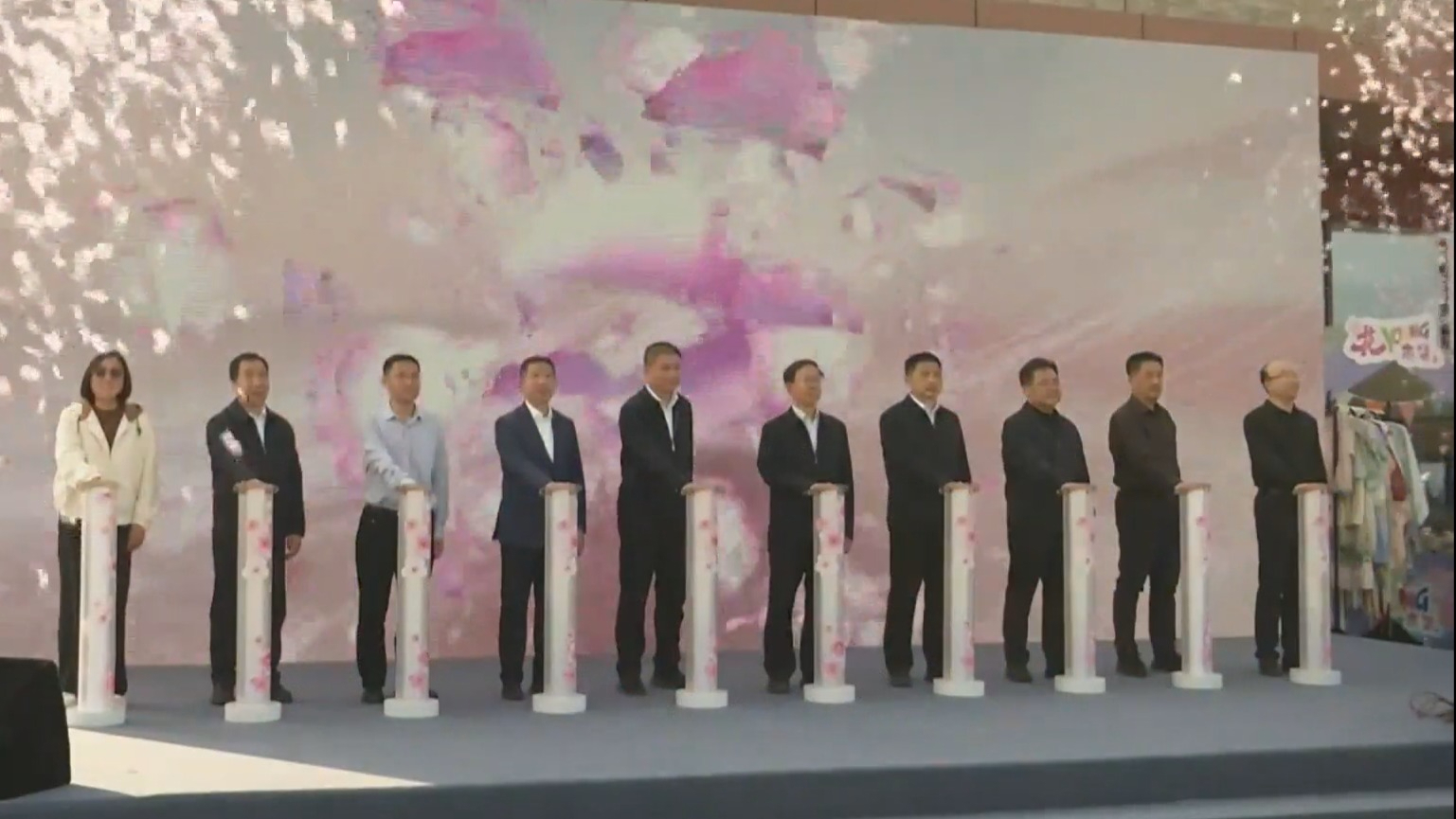 第二十八届北京平谷国际桃花节开幕 第二十八届北京平谷国际桃花节开幕