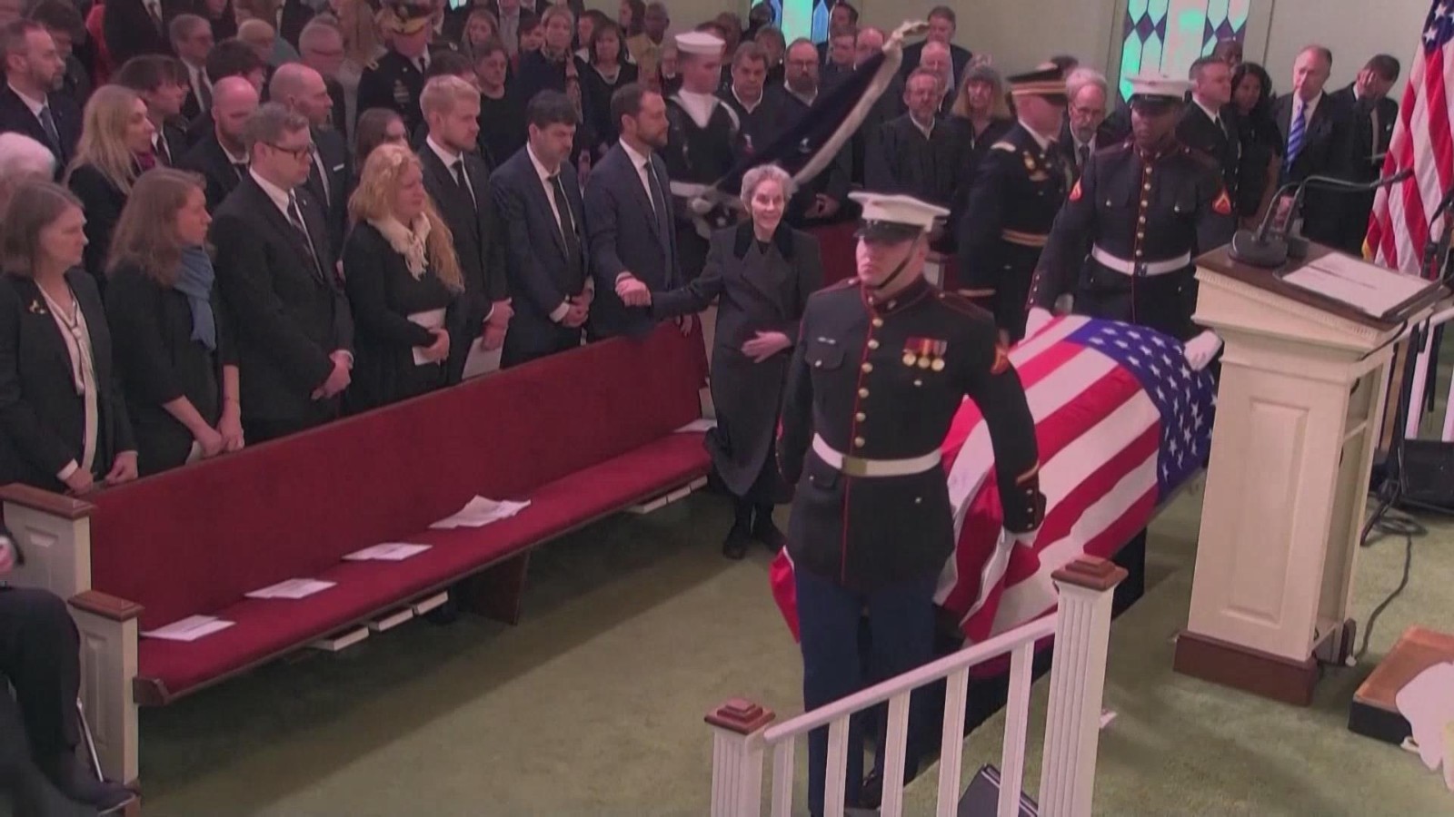 卡特在家乡下葬 五位在世美国现总统或前总统出席国葬 卡特在家乡下葬 五位在世美国现总统或前总统出席国葬