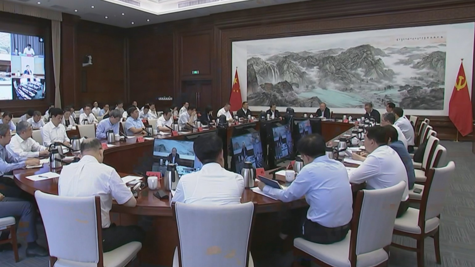 中国国际服务贸易交易会工作省部际联席会议全体会议召开