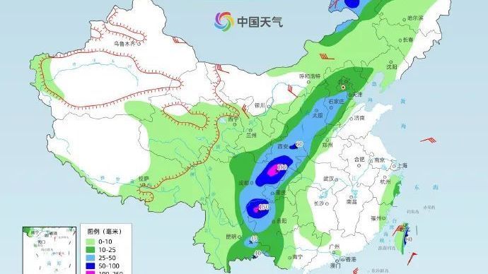 北京明天中到大雨,局地暴雨!雨后大风降温 北京明天中到大雨,局地暴雨!雨后大风降温