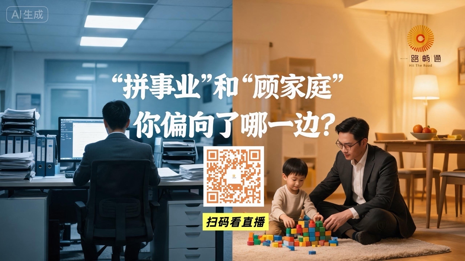 “拼事业”和“顾家庭”，你偏向了哪一边？