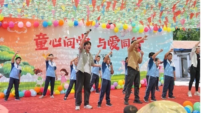 “乡音童梦,与爱同行”公益音乐活动走进北京光爱学校 “乡音童梦,与爱同行”公益音乐活动走进北京光爱学校