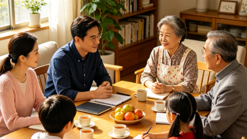 家庭会议：有话好好说！