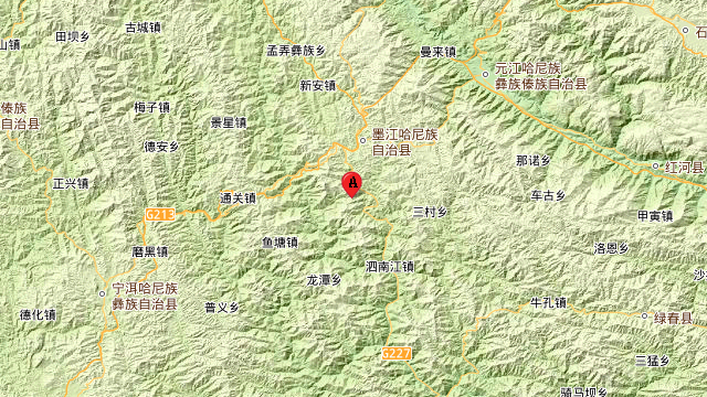 云南普洱市墨江县发生5.0级地震 震源深度6千米 云南普洱市墨江县发生5.0级地震 震源深度6千米