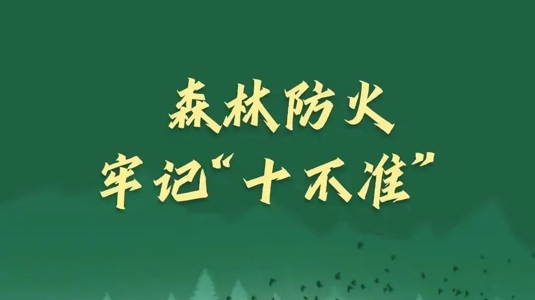 拒绝侥幸!时刻牢记“十不准” 拒绝侥幸!时刻牢记“十不准”