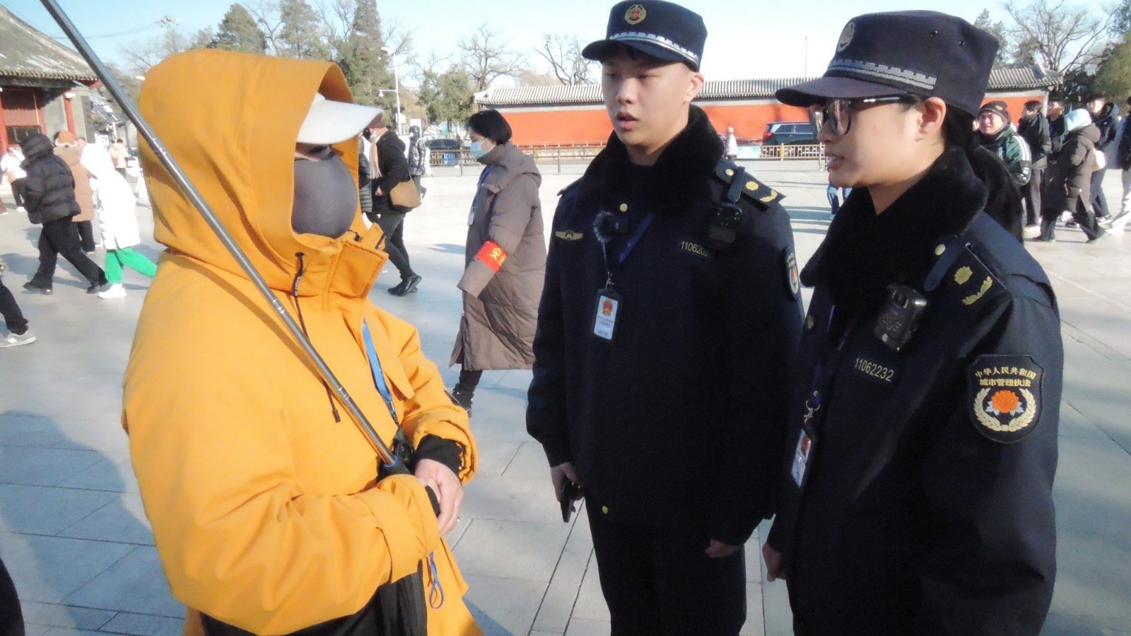 元旦假期将至 海淀城管加强景区执法检查力度 元旦假期将至 海淀城管加强景区执法检查力度