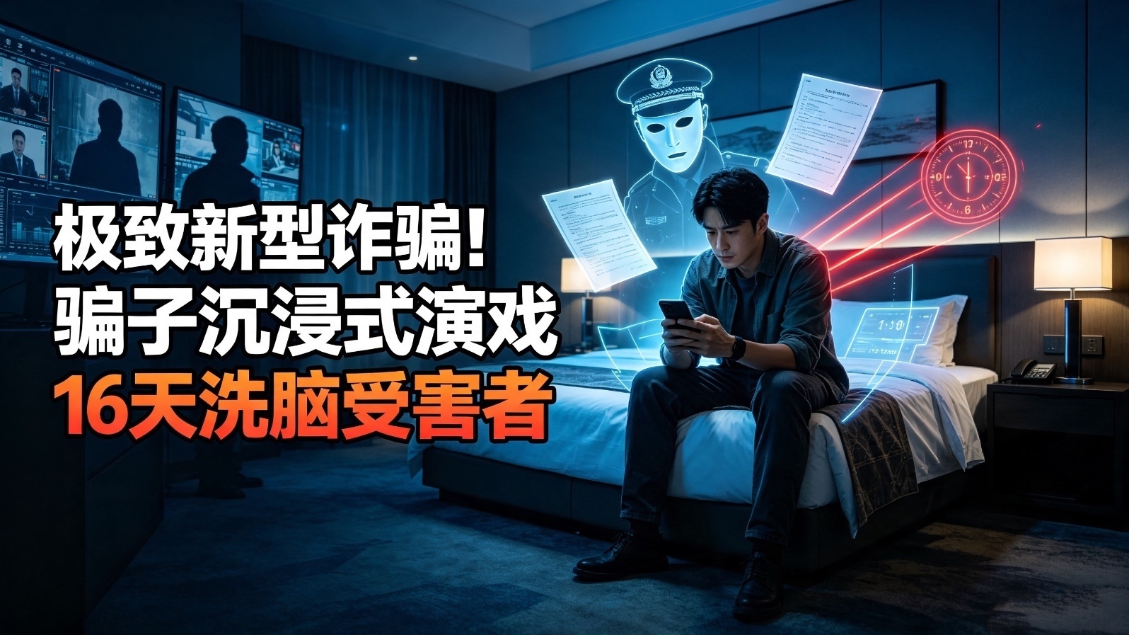 极致新型诈骗！骗子沉浸式演戏16天洗脑受害者