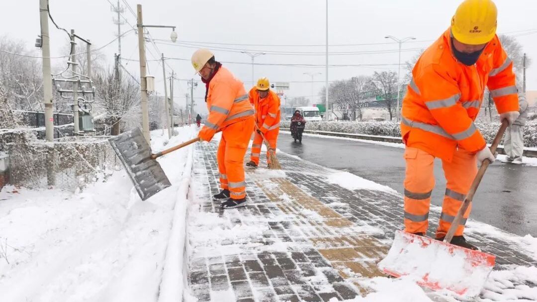春雪润潮白，他们守护城市如常