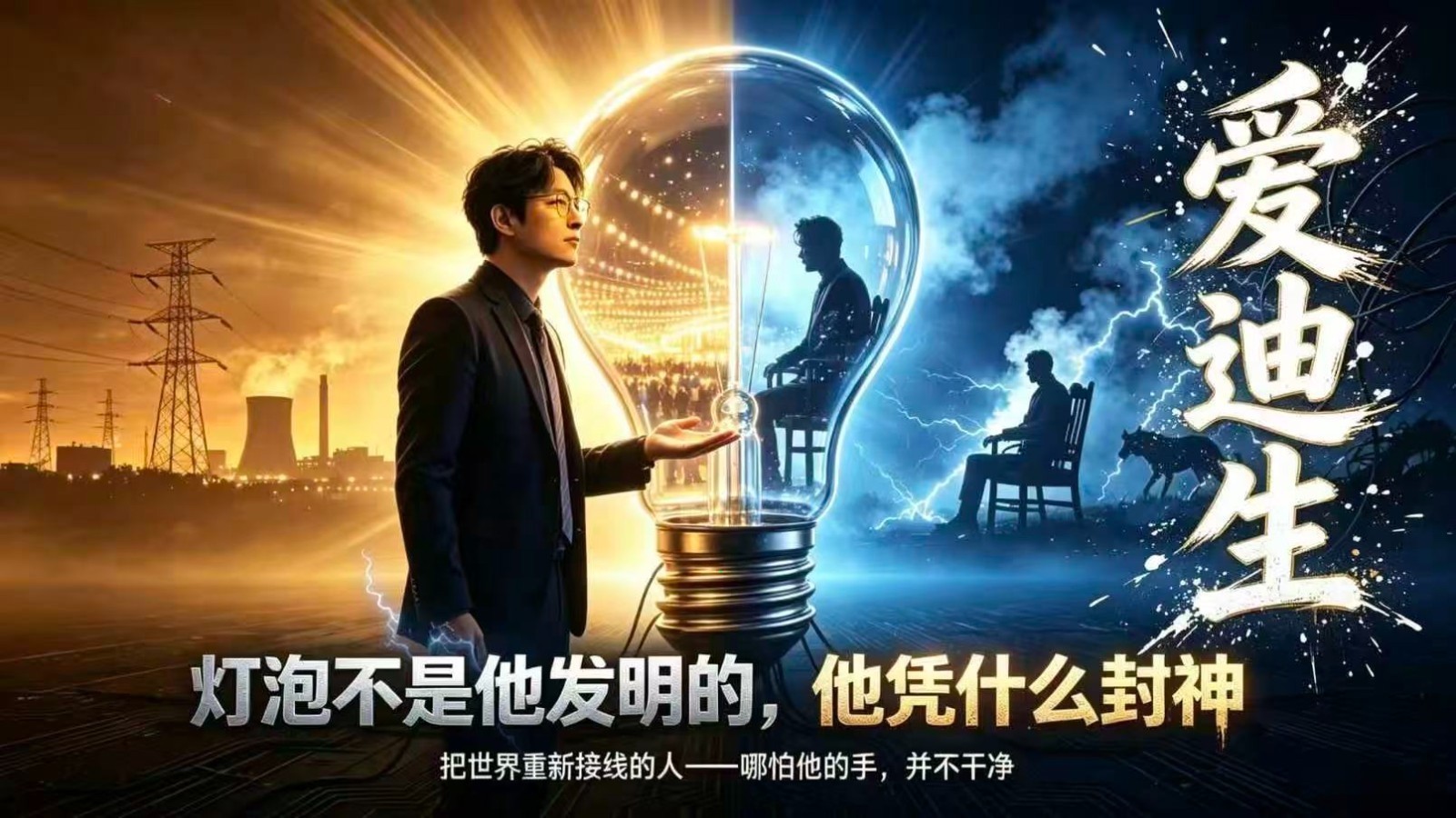 我们都被课本骗了？爱迪生根本没发明灯泡！