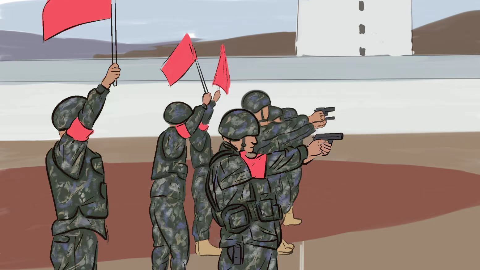 军漫▏直击实弹射击训练 军漫▏直击实弹射击训练