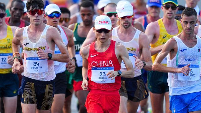 马拉松竞走混合接力赛 中国组合犯规失去争牌机会