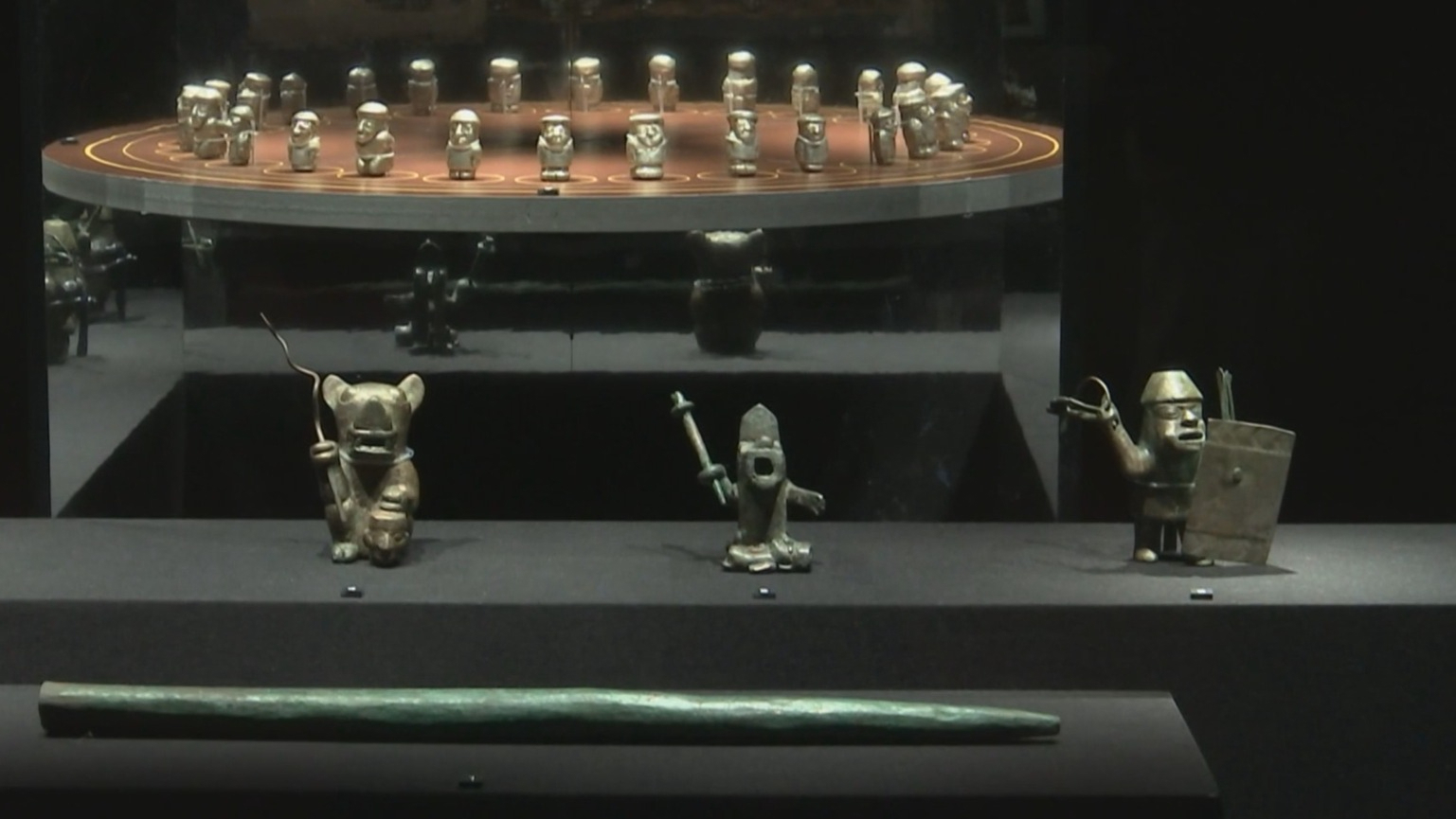 西潘王陵“镇库之宝”亮相首博“玛雅与安第斯古代文明大展”