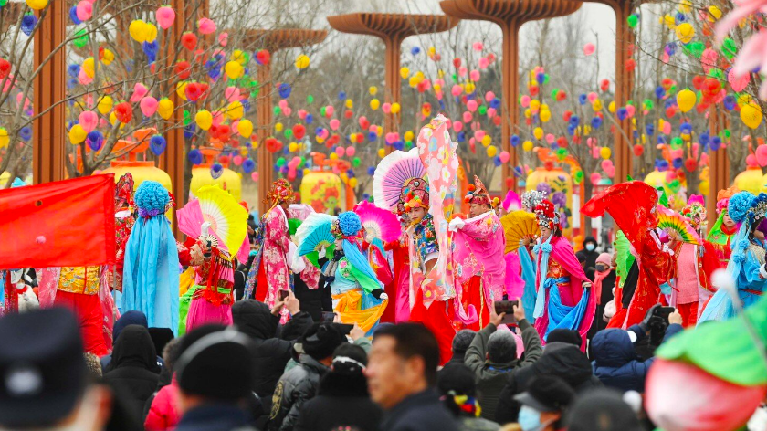 正月十五来北京延庆太热闹了～逛花会、吃手工元宵、看璀璨花灯！