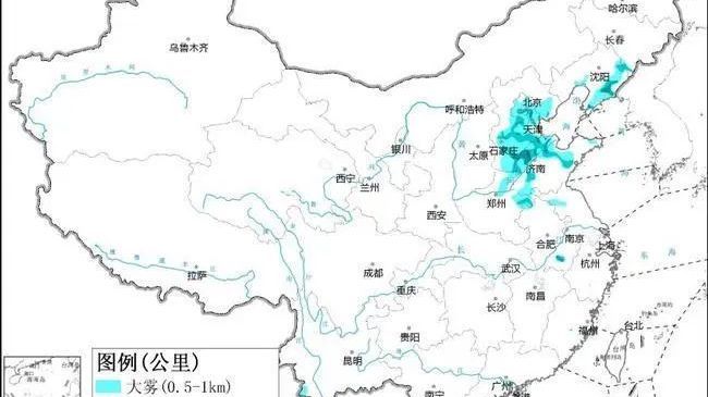 大雾黄色预警中！北京今日有小雨，最高气温17℃