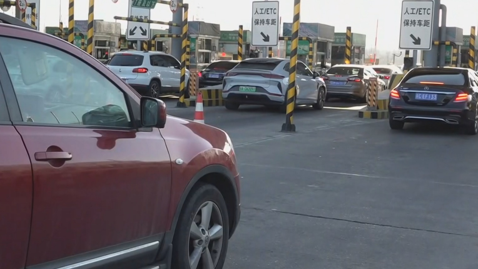 1月3日下午至晚间北京高速公路迎返程高峰 1月3日下午至晚间北京高速公路迎返程高峰