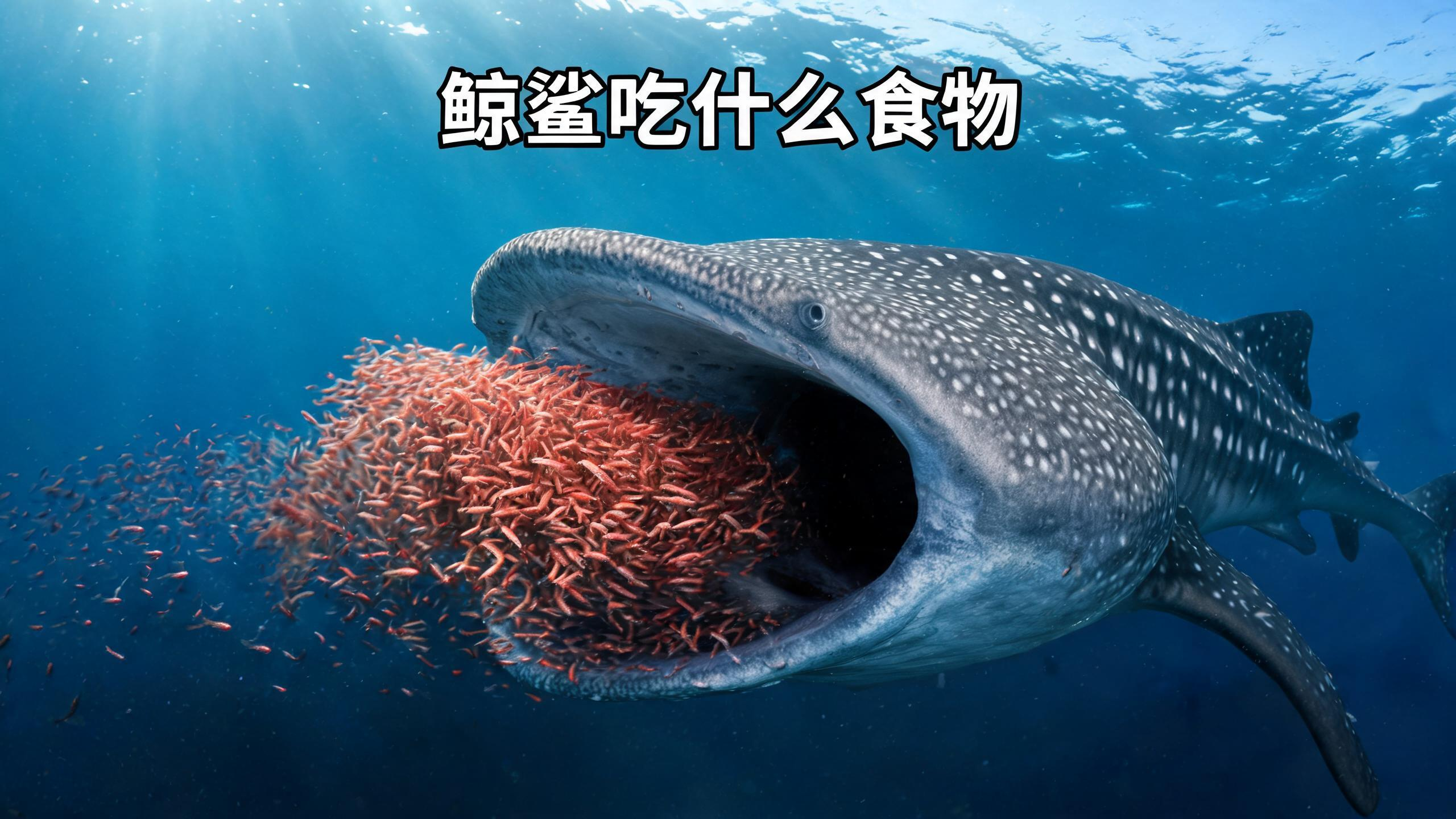 海洋动物知识之鲸鲨吃什么食物 海洋动物知识之鲸鲨吃什么食物