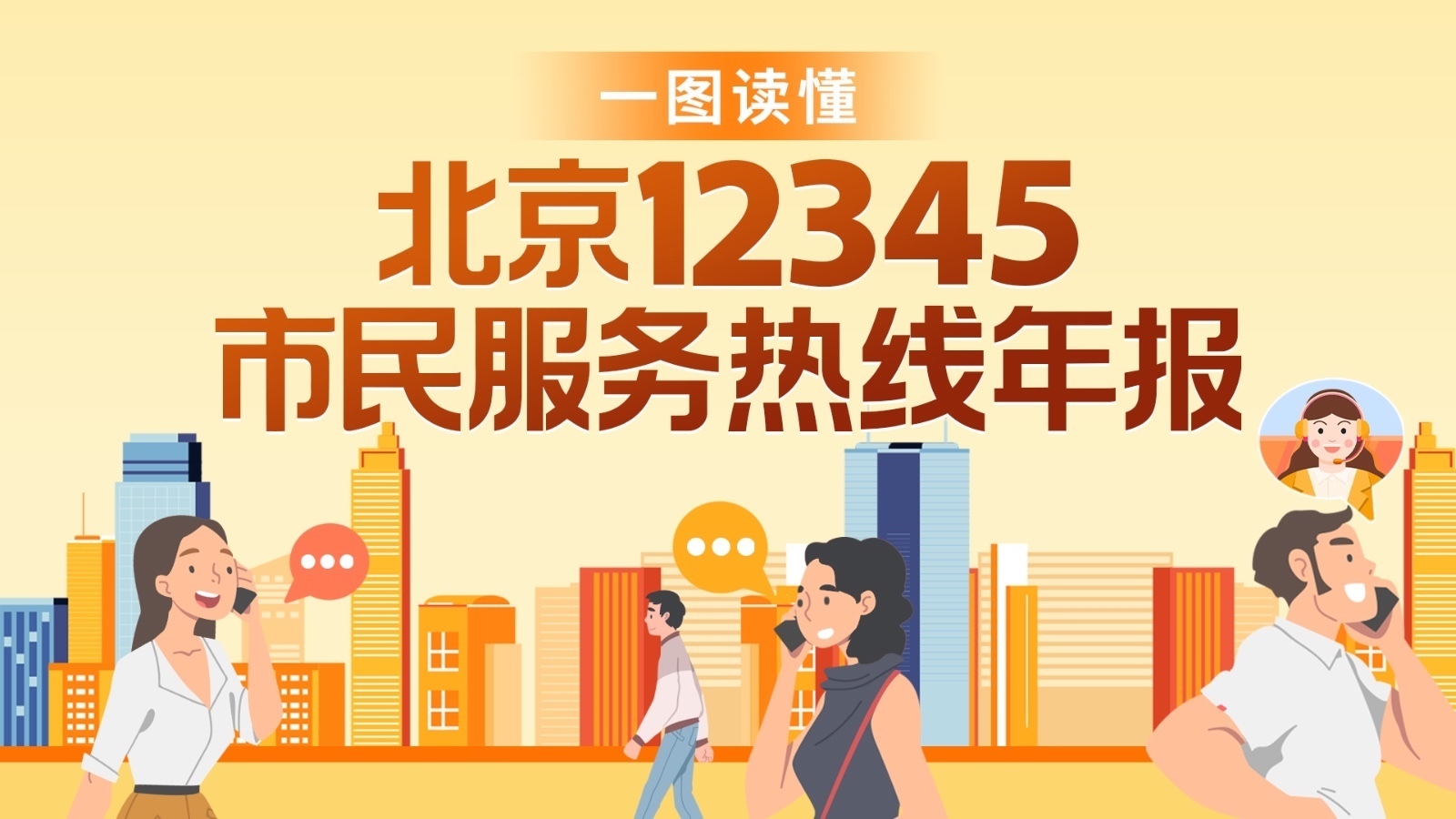 一图读懂｜解决率与满意率双提升！北京12345热线“年报”划重点→